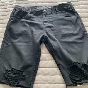 Heritage America Mens Jean Shorts